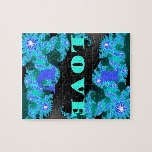 Elemente der kosmischen Liebe Puzzle (Horizontal)