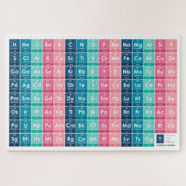 Elemente der Periodischen Tabelle 1014 Teile Puzzle