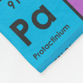 Elemente der Periodischen Tabelle Fleecedecke (Ecke)