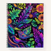 Elemente der psychedelischen Natur Notizblock (Vorderseite)
