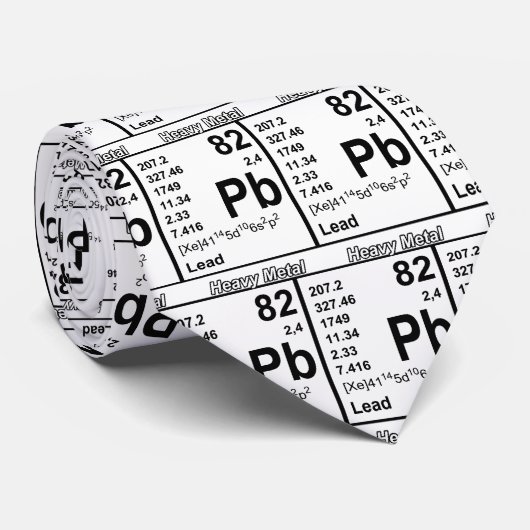 Elemente der SchwermetallKrawatte Krawatte (Gerollt)