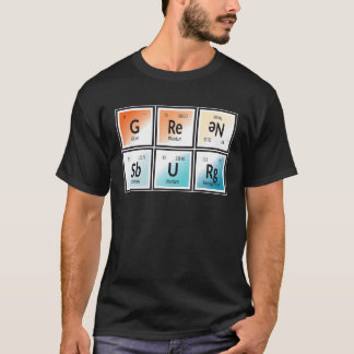 Elemente der Stadt Greensburg lustig T-Shirt