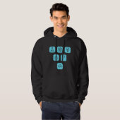 Elemente der Wissenschaft Hoodie (Vorne ganz)