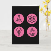 Elemente der Wissenschaft Karte (Gelbe Blume)