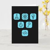 Elemente der Wissenschaft Karte (Gelbe Blume)