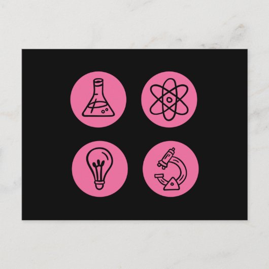 Elemente der Wissenschaft Postkarte (Vorderseite)