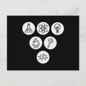 Elemente der Wissenschaft Postkarte (Vorderseite)