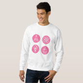 Elemente der Wissenschaft Sweatshirt (Vorne ganz)