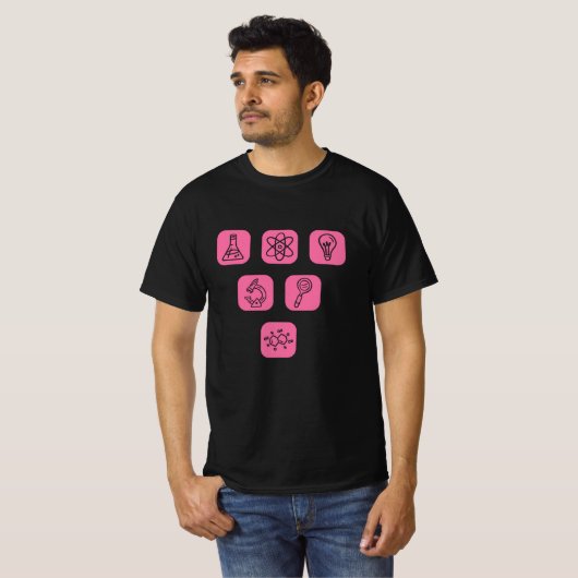 Elemente der Wissenschaft T-Shirt (Vorne ganz)