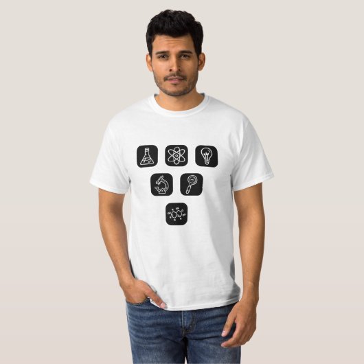 Elemente der Wissenschaft T-Shirt (Vorne ganz)