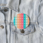 Elemente des farbigen Musters der Periodischen Tab Button (Beispiel)