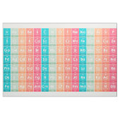 Elemente des farbigen Musters der Periodischen Tab Stoff (Yard (91,4 cm))