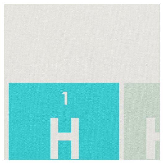 Elemente des farbigen Musters der Periodischen Tab Stoff (Nahaufnahme)