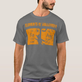 Elemente des Halloween-Geschenks T-Shirt