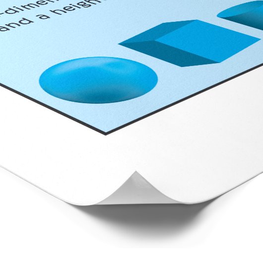 Elemente des Kunstposters Poster (Ecke)