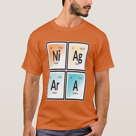 Elemente des Niagara City Mädchens T-Shirt (Vorderseite)