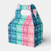 Elemente des Periodischen Tabellenmusters Geschenkschachtel (Rückseite)