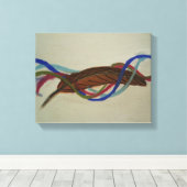 Elemente, die von Himmelskörpern gefedert werden Leinwanddruck (Insitu (Holzboden))