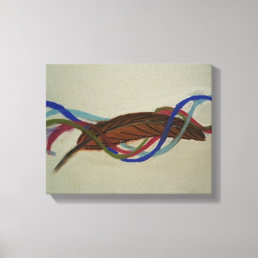 Elemente, die von Himmelskörpern gefedert werden Leinwanddruck (Vorderseite)