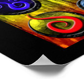 Elemente eines Magischen Posters Poster (Ecke)