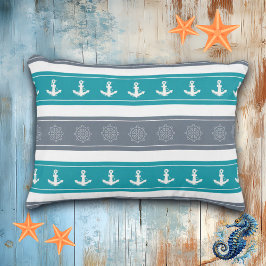 Elemente für Nautische Muster Dekokissen