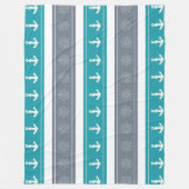 Elemente für Nautische Muster Fleecedecke (Vorderseite)