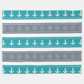 Elemente für Nautische Muster Fleecedecke (Vorderseite (Horizontal))