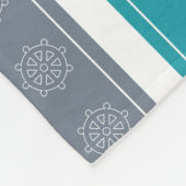 Elemente für Nautische Muster Fleecedecke (Ecke)