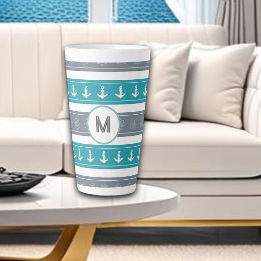 Elemente für Nautische Muster Milchtasse