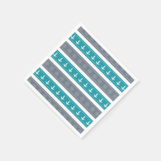 Elemente für Nautische Muster Serviette (Ecke)