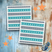 Elemente für Nautische Muster Serviette