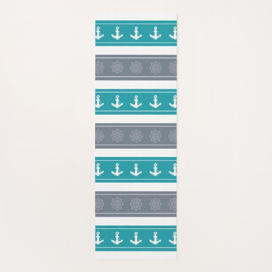 Elemente für Nautische Muster Yogamatte (Rückseite)