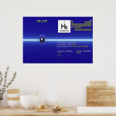 Elemente - Helium Poster (Küche)