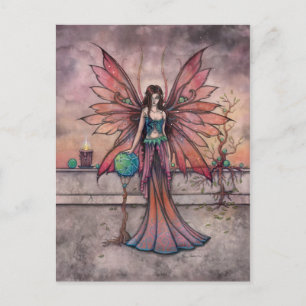 Elemente im Sync Faiasy Fantasy Art Postcard Postkarte