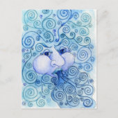 Elemente - Luftpostkarte Postkarte (Vorderseite)