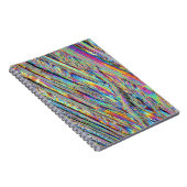 Elemente/Magnesium unter dem Mikroskop Notizblock (Rechte Seite)