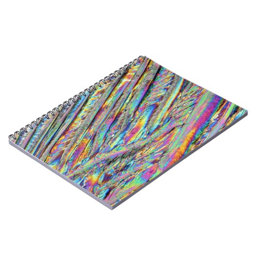 Elemente/Magnesium unter dem Mikroskop Notizblock (Linke Seite)