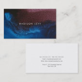 Elemente Minimalistisch zeitgemäßes Business Terminkarte (Vorne/Hinten)