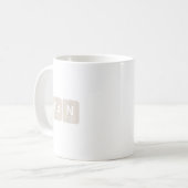 Elemente von Bacon _ Funny Grillen, Schweinegrill Kaffeetasse (Vorderseite Links)