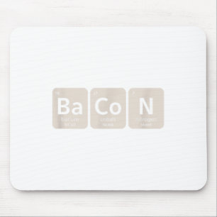 Elemente von Bacon _ Funny Grillen, Schweinegrill Mousepad