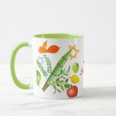 Elemente von Sukkot Tasse (Links)