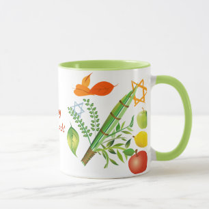 Elemente von Sukkot Tasse