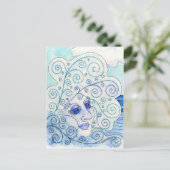 Elemente - Wasserpostkarte Postkarte (Stehend Vorderseite)