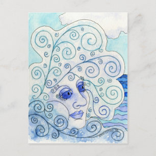 Elemente - Wasserpostkarte Postkarte