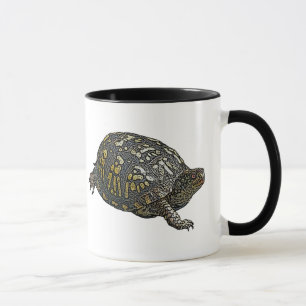 Elemente zur Koordination von Ostkasten-Schildkröt Tasse