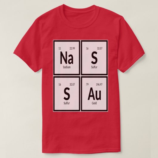 Elementnassau T-Shirt (Design vorne)