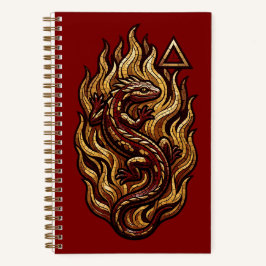 Elemento Fuego Notizblock