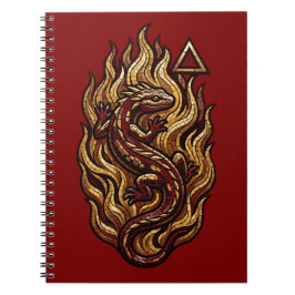 Elemento Fuego Notizblock