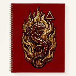 Elemento Fuego Notizblock