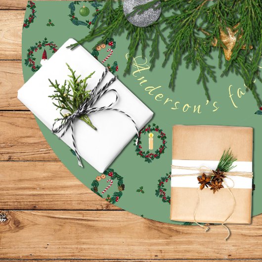 Elementos decorativos dentro de coronas de navidad polyester weihnachtsbaumdecke